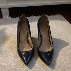 Banana Republic Black Heels Classic Block Pumps